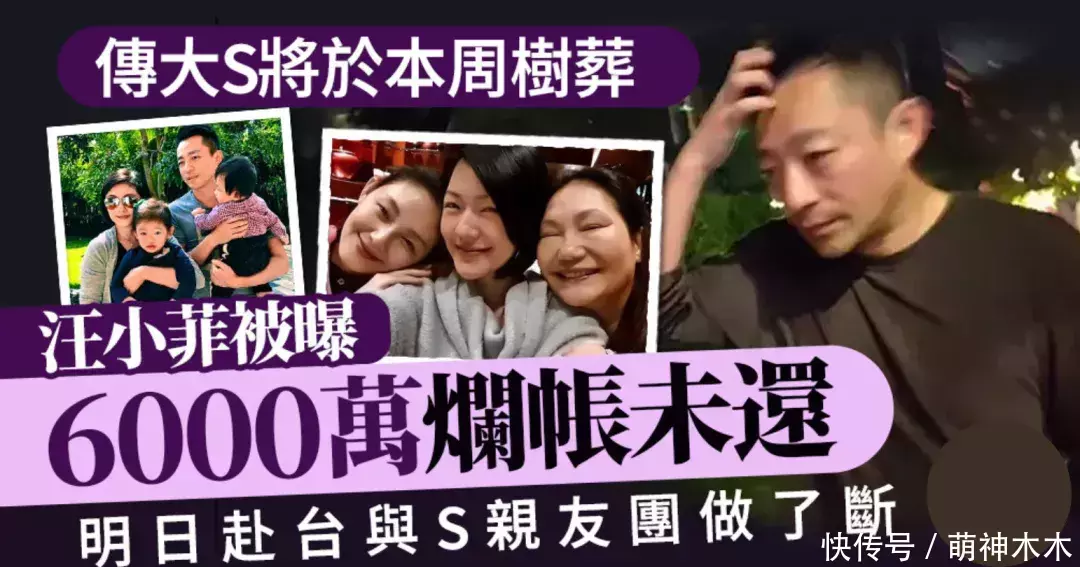 莆田安福相册 S家遗产大战发酵，大S有上亿遗产却无东谈主还房贷，难怪具俊晔肯祛除