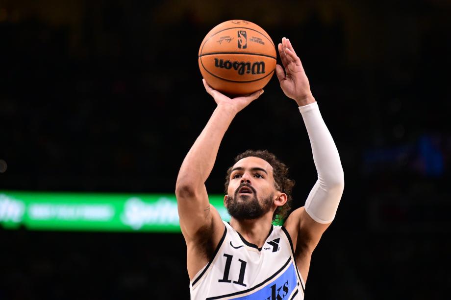 [图]老鹰115-110逆转雄鹿 特雷-杨24+7丹尼尔斯15+6+10