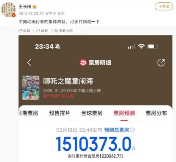莆田安福相册 《哪吒2》票房遇瓶颈！单日跌至千万，150亿指标恐难终了