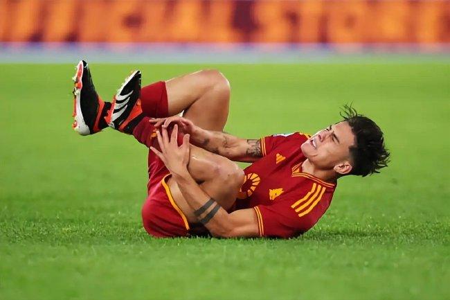 罗马主力前卫迪巴拉伤缺