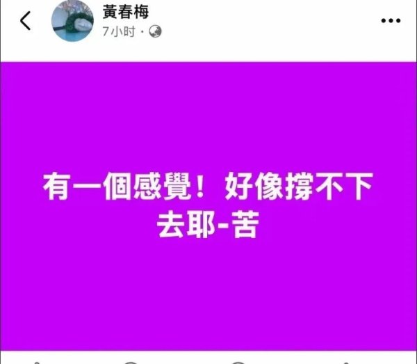 安福相册 S妈黄春梅再发文称撑不下去，大S死后事让她进退双难