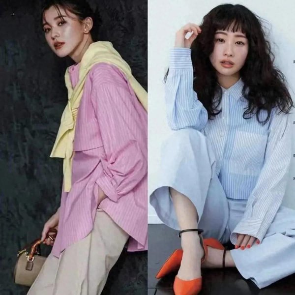 安福相册 春天，中年女东谈主奈何穿会愈加优雅？衬衫+裙装长裤通勤好意思丽，超好意思