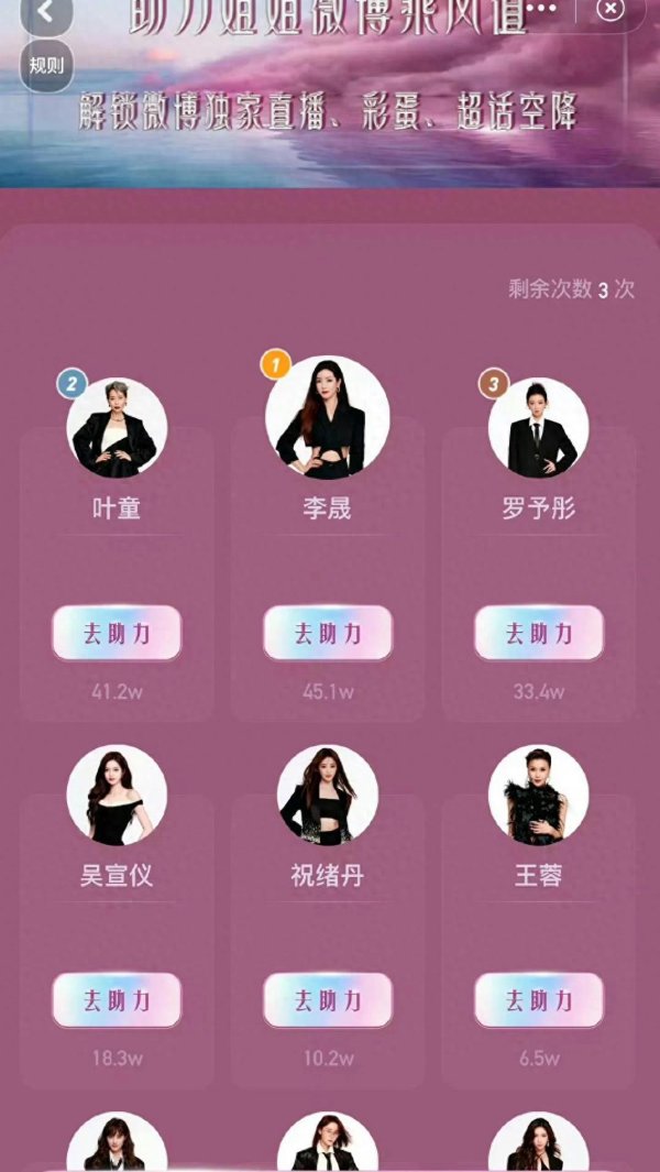 安福相册 浪姐6最新名次：李晟黑马逆袭断层第一，叶童第二，罗予彤破圈