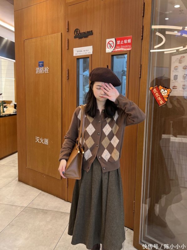 莆田安福相册 相沿格纹毛衣｜冬日穿搭必备单品 小个子OOTD