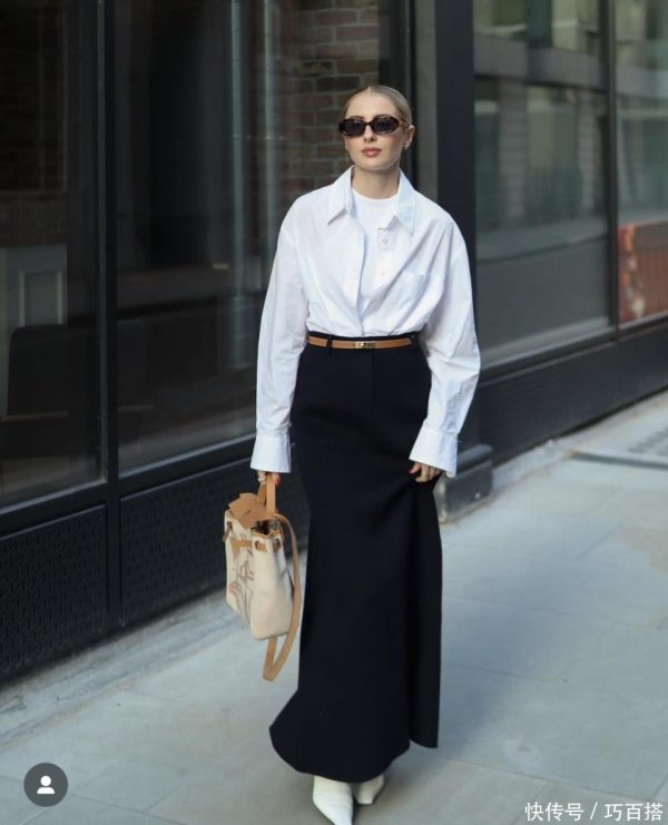 安福相册 白衬衫可不是“花瓶”！三种穿搭样式，上班聚会两不误