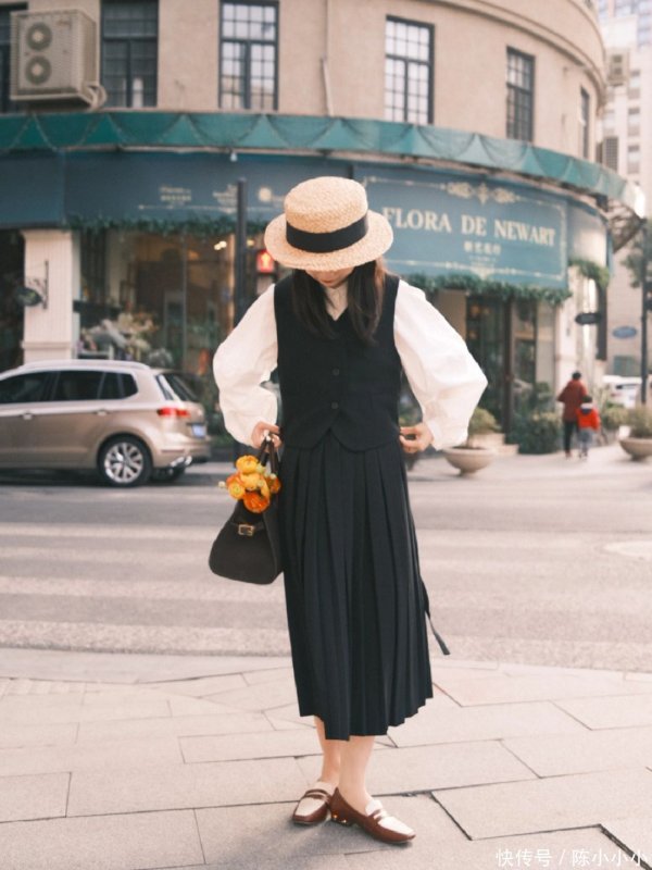 安福相册 绝绝子日系通勤套装｜157小个子OOTD