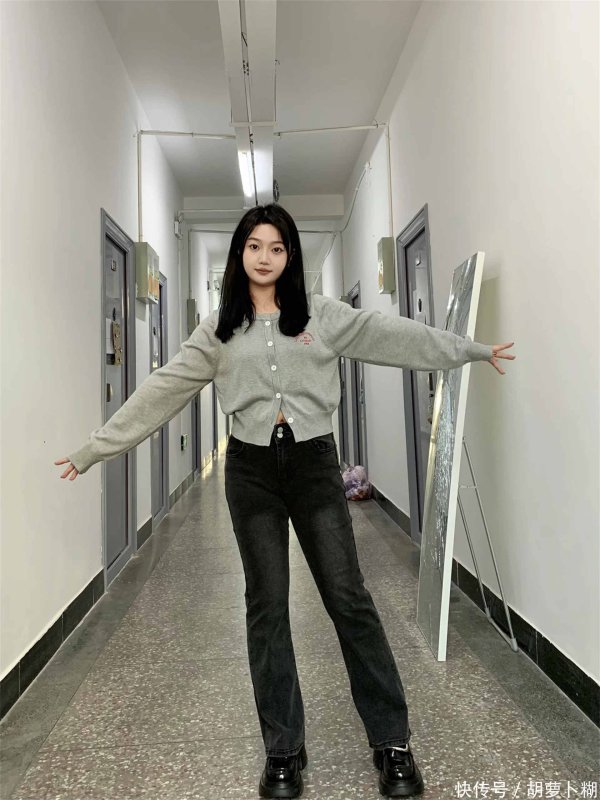 莆田安福相册 158110腿粗 这个微喇裤果真好合适小个子！