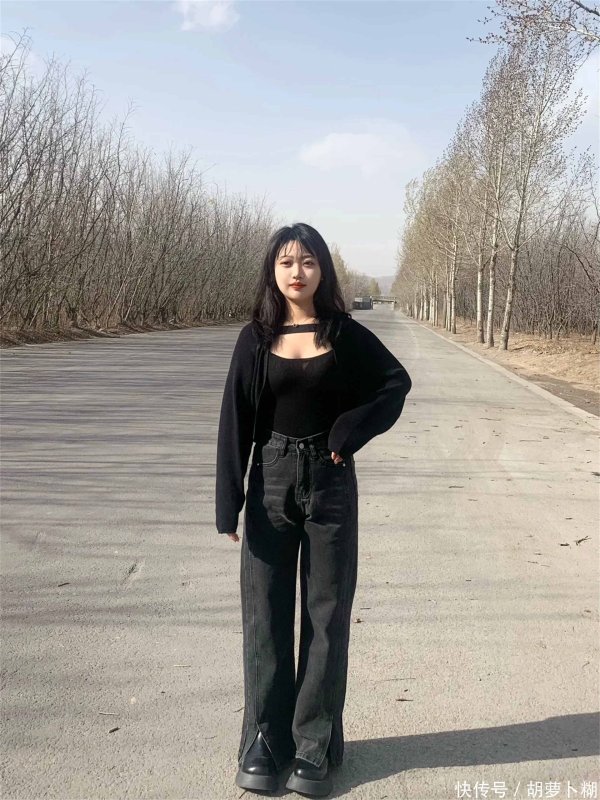 莆田安福相册 158cm110斤｜腿粗腿不直70开叉牛仔裤～