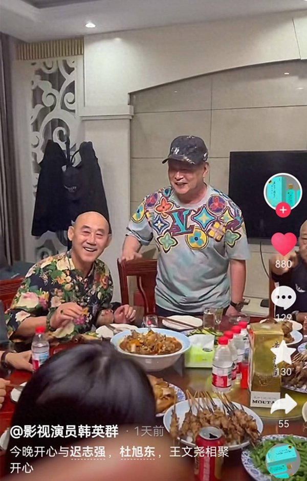 莆田安福家园 67岁迟志强荒凉现身杜旭东别墅，成箱喝茅台脸喝红了