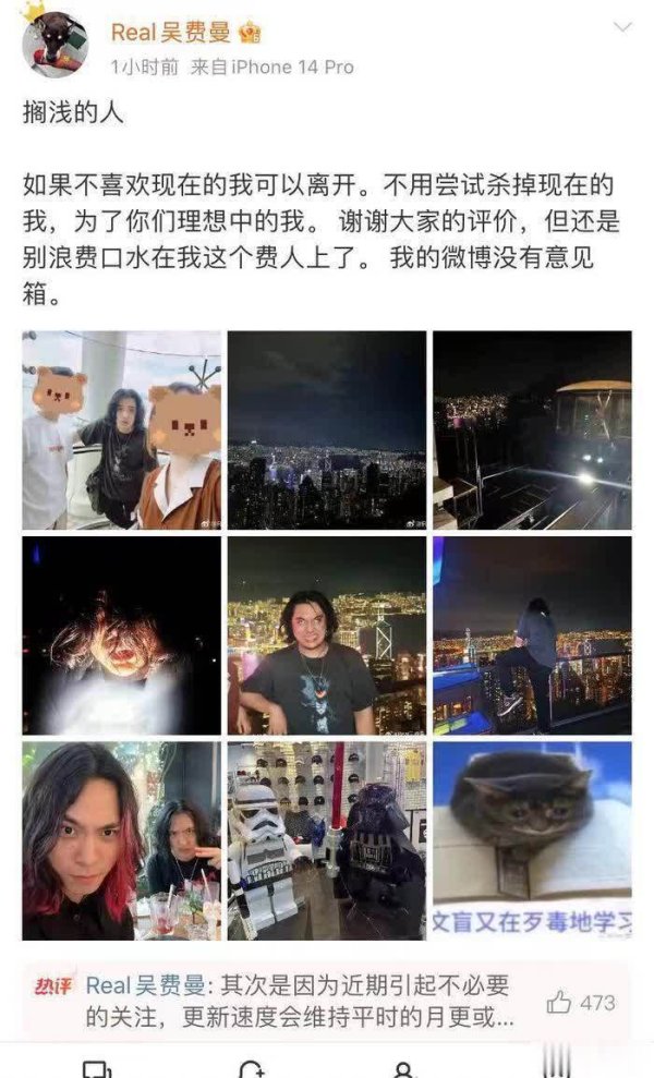 莆田安福相册 吴镇宇犬子发文回怼网友：只想作念我方，不想活成内行面容