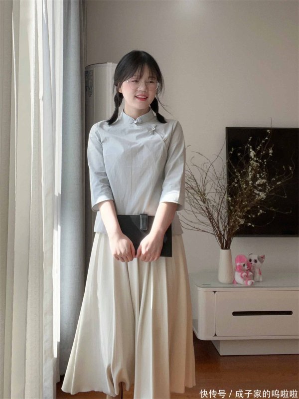 安福相册 考取立领斜襟上衣｜再穿已经很心爱