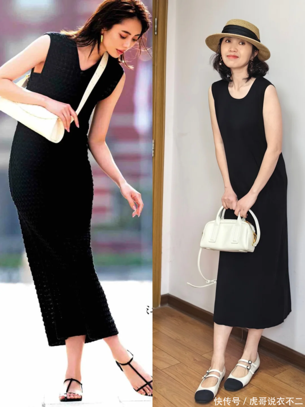 安福相册 初夏最火的“懒东说念主裙”，大龄女性的优雅之选