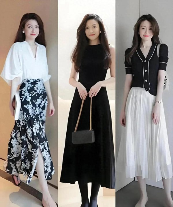 安福相册 中年女东谈主应该穿得花哨也曾从简？看完10几套穿衣示范，看完就懂了