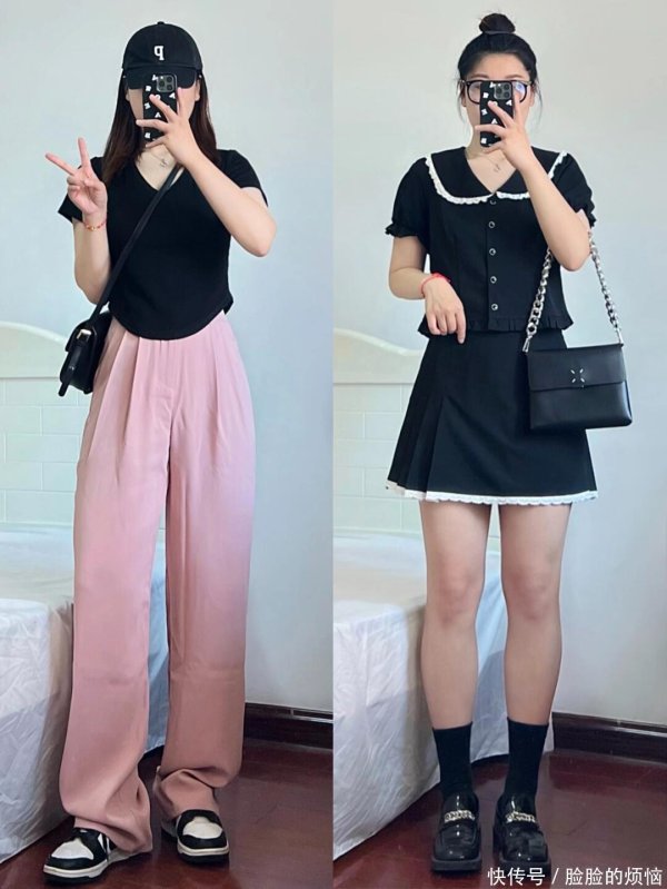 安福相册 130斤微胖穿搭｜又是嘎嘎爱套装的一天