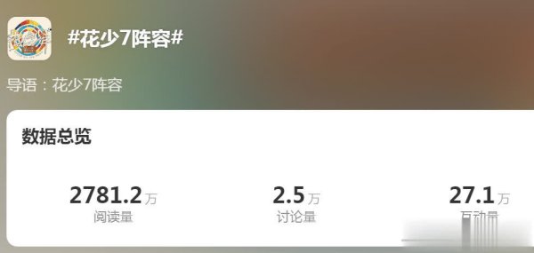 莆田安福家园 花少7威望：那英、龚俊领衔5女2男，你最期待谁？