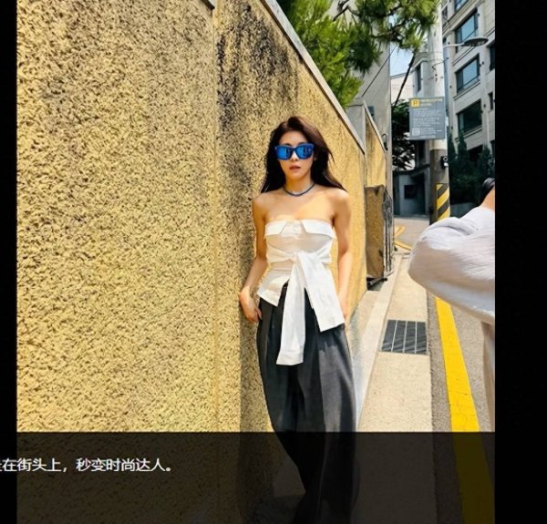 莆田安福相册 韩银河智苑街头拍照，仙女感满满太惊艳！