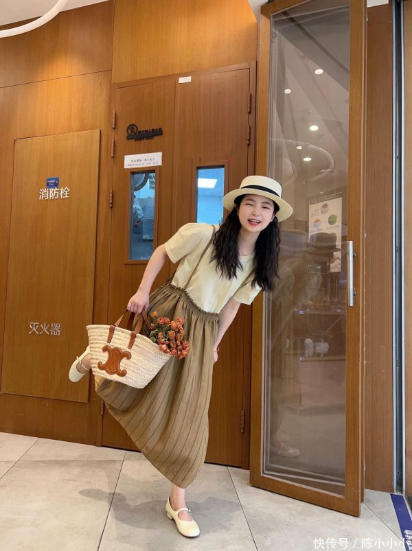 安福相册 夏季复旧女孩穿搭｜157小个子OOTD