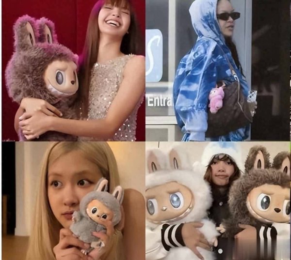 莆田安福相册 你家爱豆晒Labubu了吗？鹿晗收荫藏款，刘亦菲也有一堆