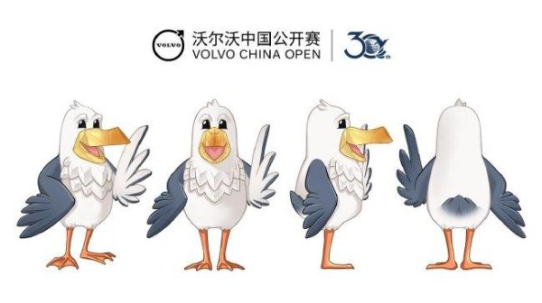 安福相册 沃尔沃中国公开赛发布30周年幽静物“怀特”