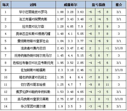 盈亏指数
