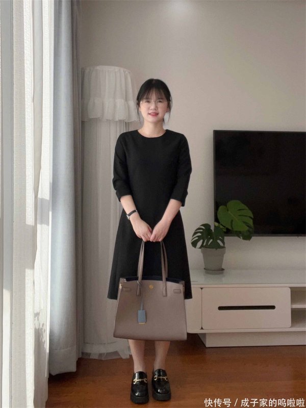 安福相册 优雅气质的小黑裙