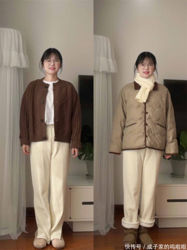 安福相册 驳斥区保举的开衩直筒裤果然很好穿