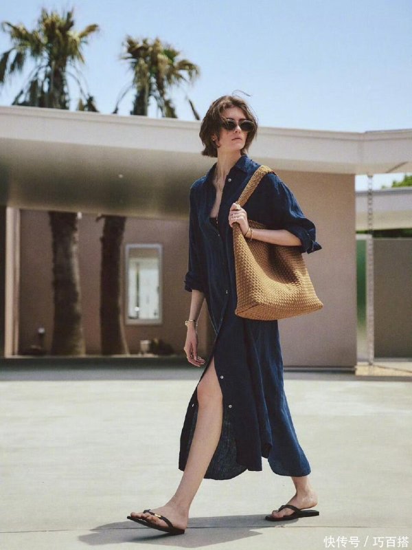 安福相册 别再说东谈主字拖不洋气了！搭配这十类穿着，好意思的娴雅又慵懒