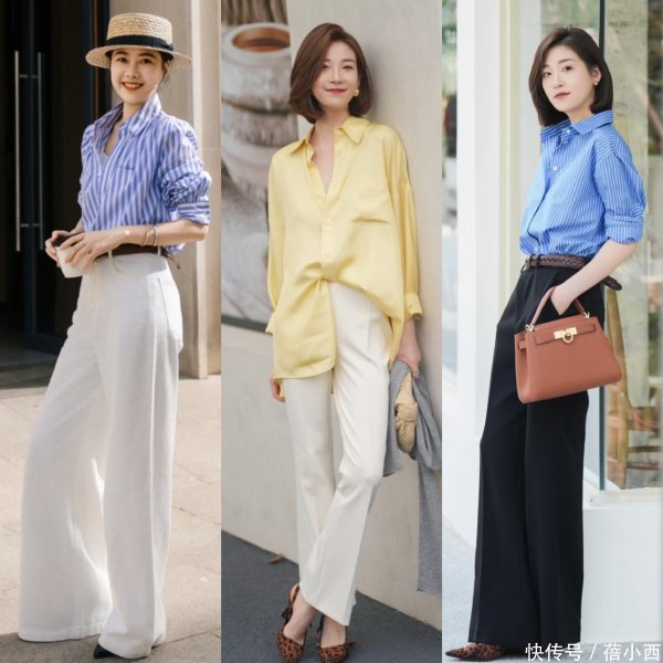 安福相册 本年夏天流行“穿裤不穿裙”，选这几条气质裤子，穿出斯文高等感
