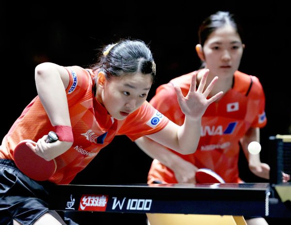 安福相册 血战！张本好意思和/木原好意思悠3-2逆转劲敌，错失赛点仍夺印度赛首冠