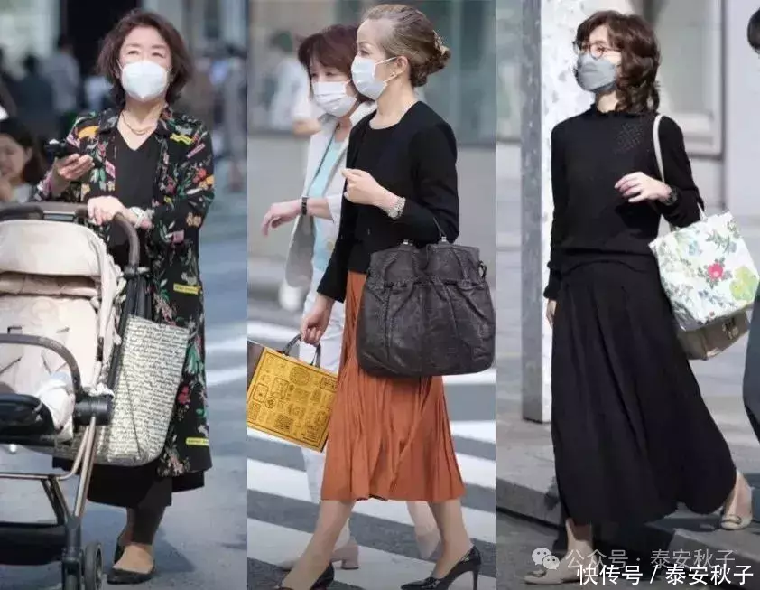 安福相册 50岁以后，我也要学她这么穿：“裙长，裤松、色要简”，好意思得舒心又体面