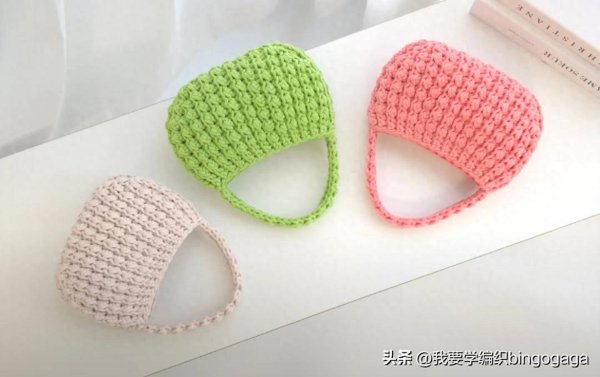 安福相册 眼睛仿佛吃了糖，糖果色罗纹花手拎包教程，明媚多彩娟秀每一天