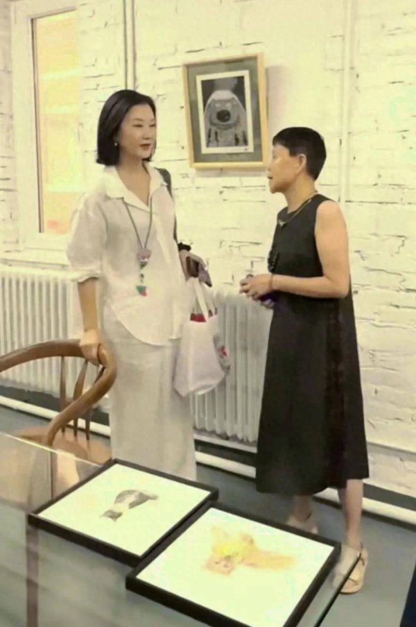 莆田安福相册 58岁宋祖英短流配白套装好意思到认不出，满脸胶原似青娥