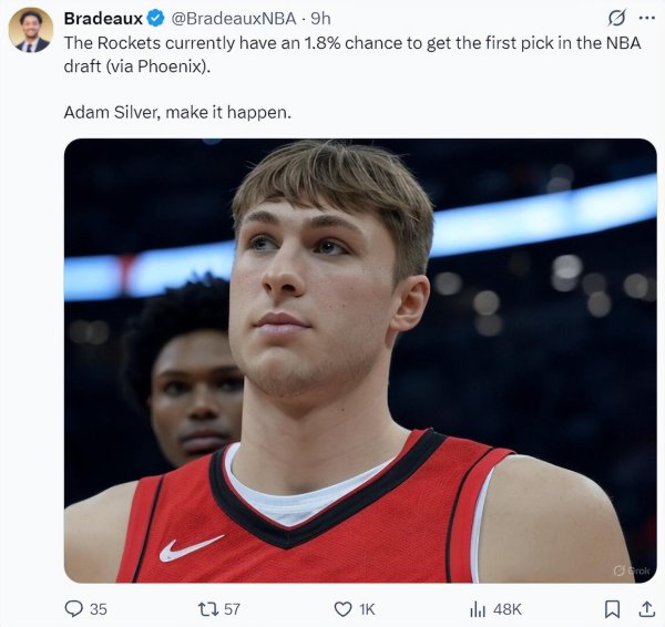 安福相册 休媒晒太阳状元签概率1.8%+前4签概率8.5% 火箭一箭三雕已赢麻